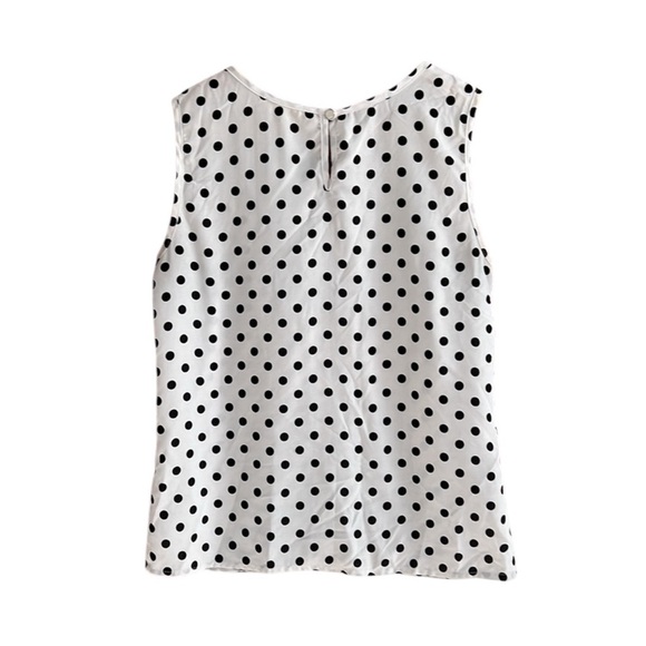 𝅺ezra Polka Dot Sleeveless Blouse - Picture 2 of 3
